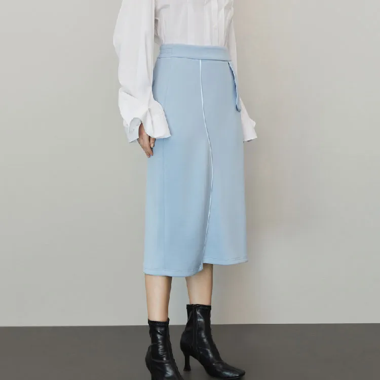 ELLE Casual Long Skirts Women's-2