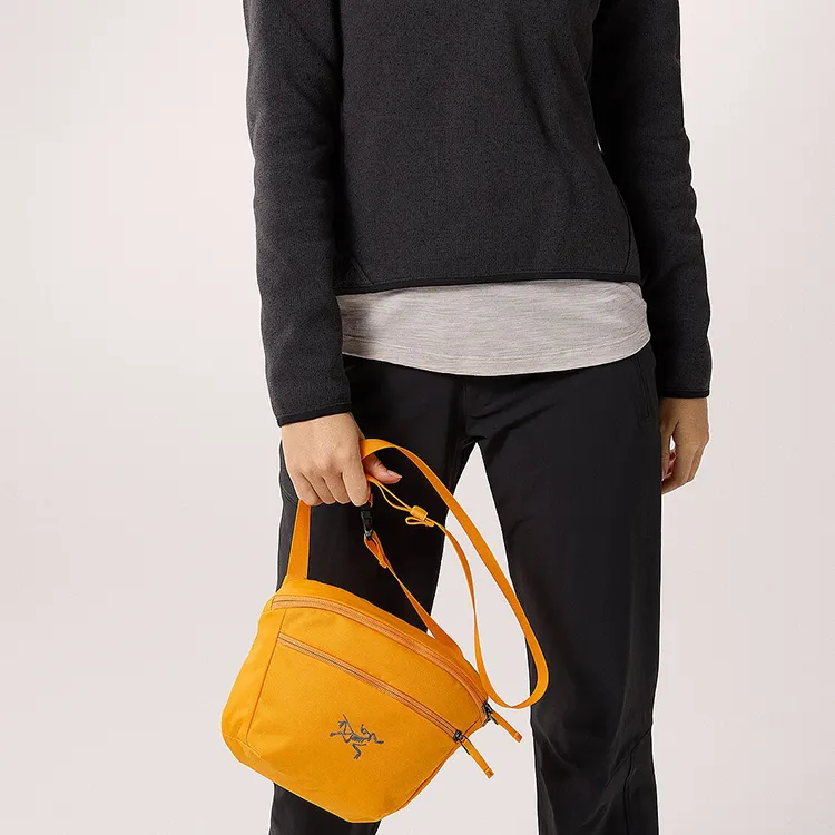Arcteryx Mantis 2 Recycled Polyester Fanny Pack Regular Unisex Yellow-3