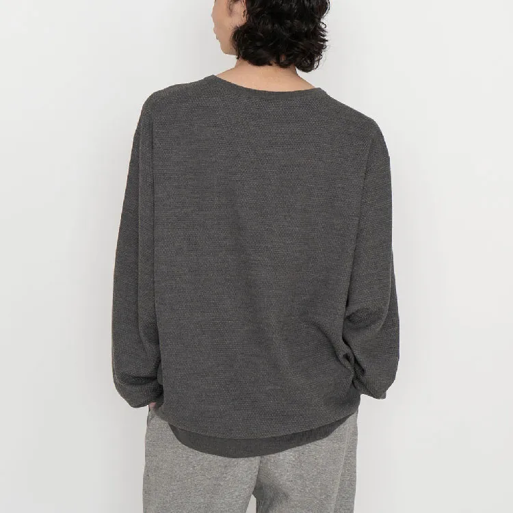 Nanamica Sweaters Unisex Charcoal-3