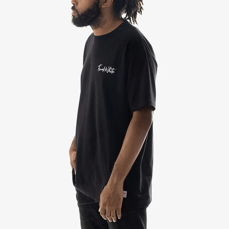 Mitchell & Ness x Frank White T Shirt Unisex Black-3