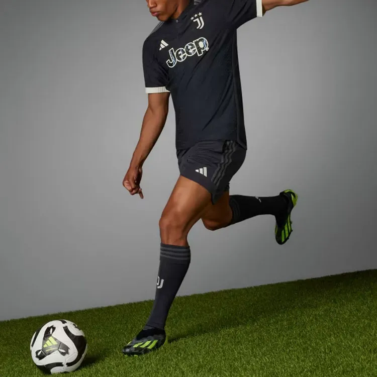 Adidas Juventus Soccer Jerseys Men Black-6