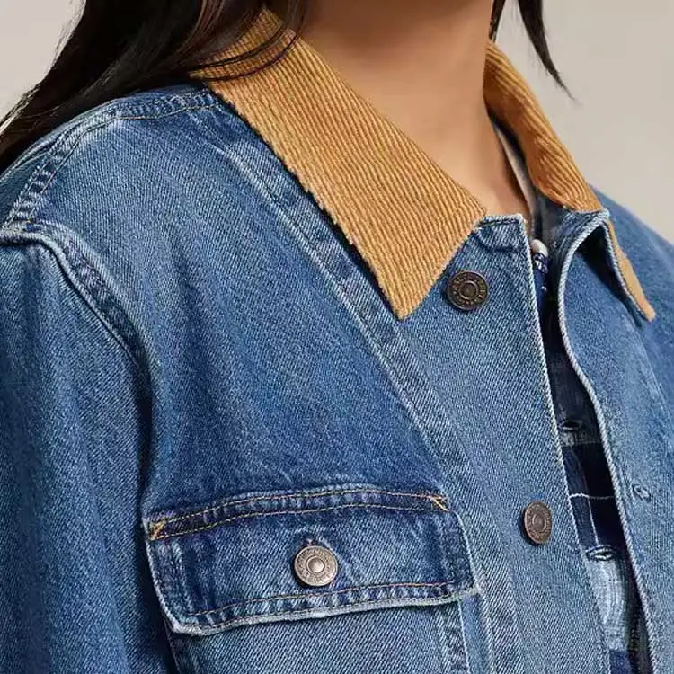 Polo Ralph Lauren Denim Jackets Women's Blue-5
