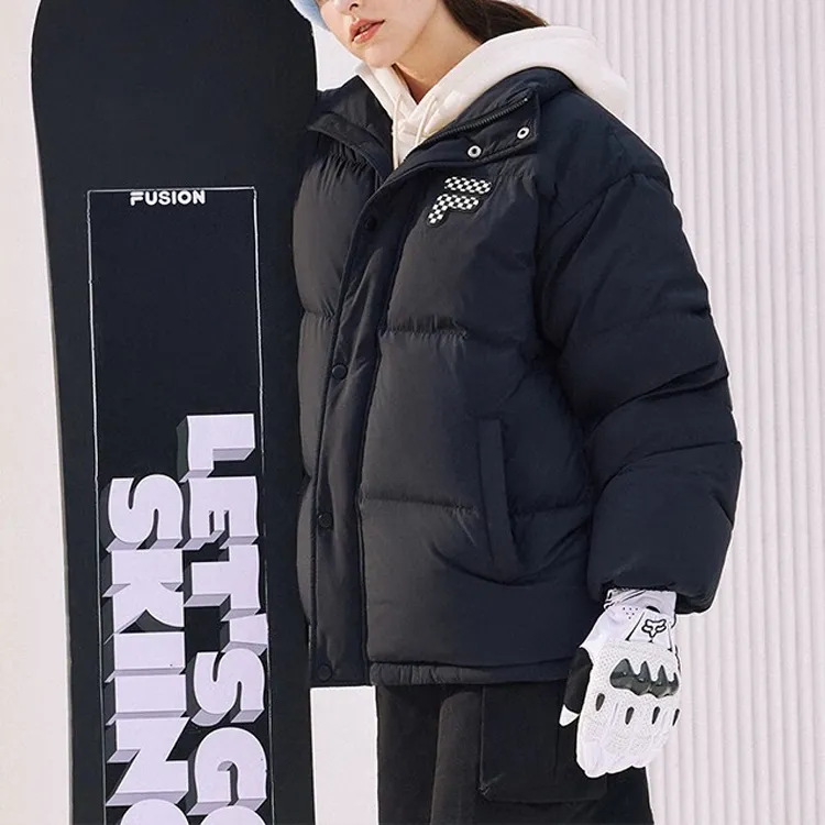 FILA FUSION Down Jacket Unisex Black-4