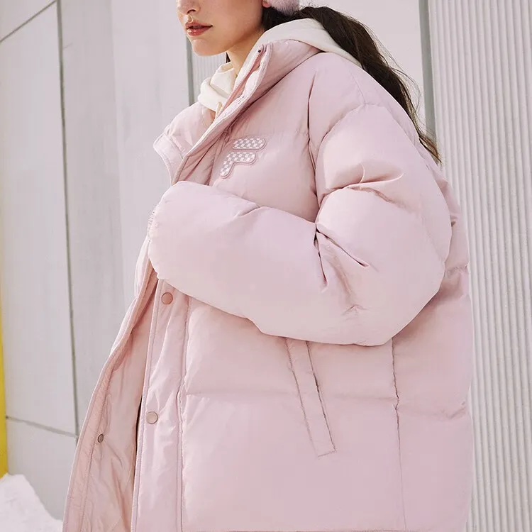 FILA FUSION Down Jacket Unisex Bare Pink-4