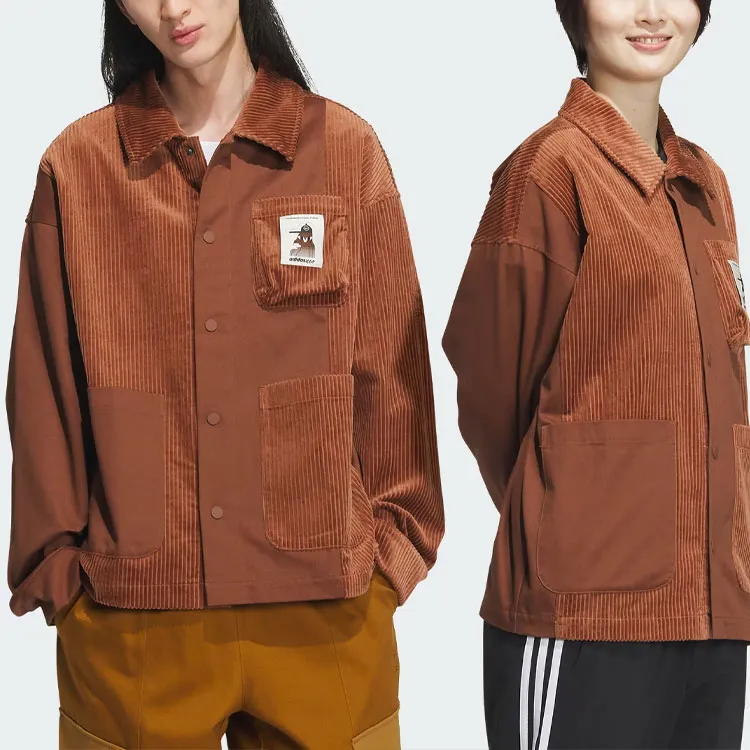 Adidas Neo Jackets Unisex Brown Red-2