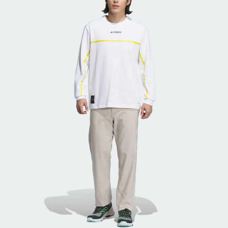 Adidas T Shirts Men White-4