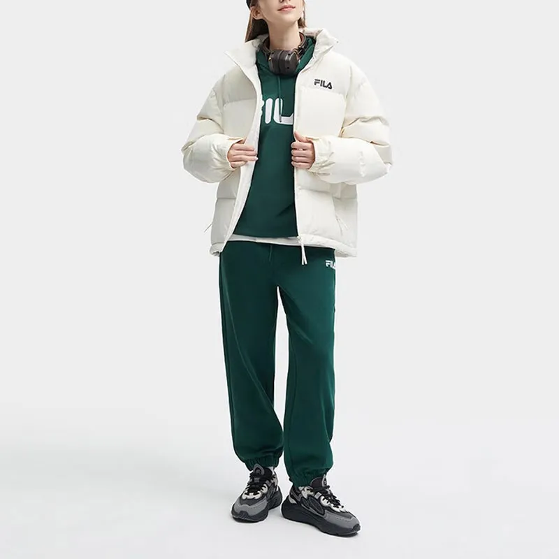 FILA Down Jackets Unisex Ivory-5
