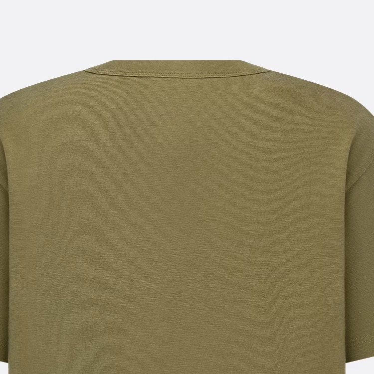 希少コラボ♪【Dior x Denim Tears】Relaxed-Fit T-Shirt Khaki DIOR X Denim Tears Relaxed-Fit T-Shirt - POIZON
