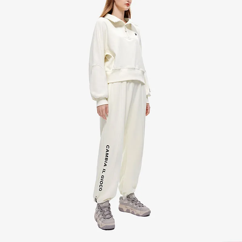 FILA FUSION Sweatshirt Women's Wheat Cream-5