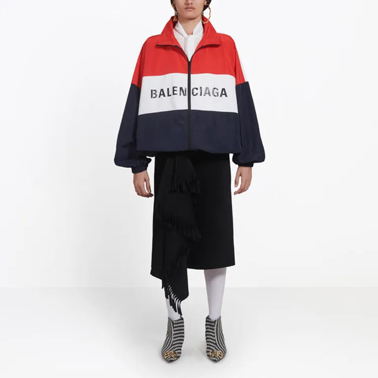 Balenciaga Jackets Women's Red-1