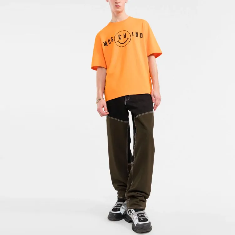 MOSCHINO T Shirts Men Orange-1