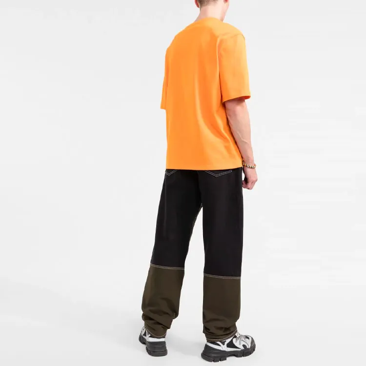 MOSCHINO T Shirts Men Orange-2