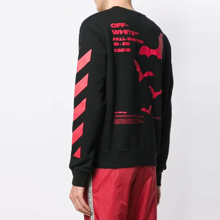 OFF WHITE SS20 Sweatshirt Men's Black-4