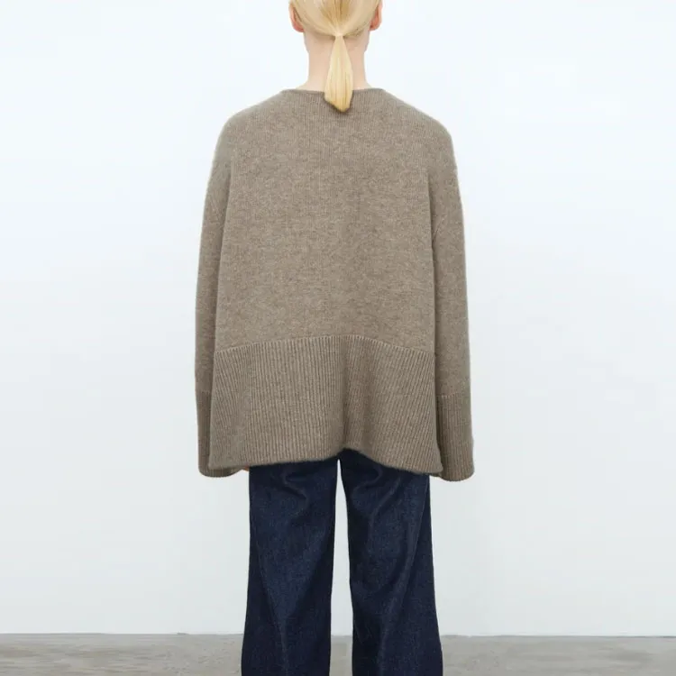 TOTEME FW21 Cashmere Sweater Women's Brown-2