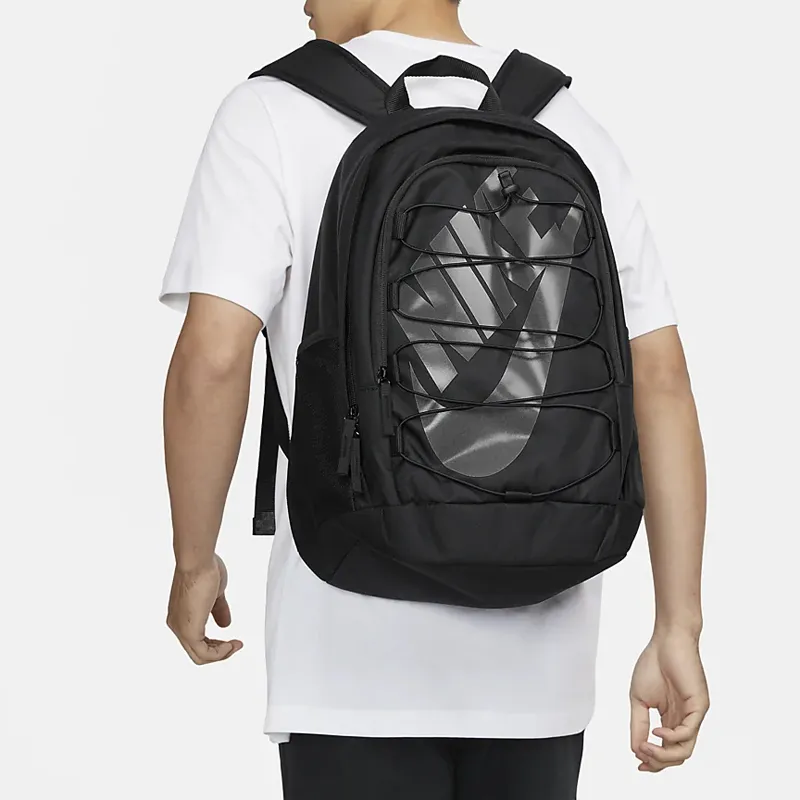 Nike Hayward Polyester Backpack Men's Pure Black-4