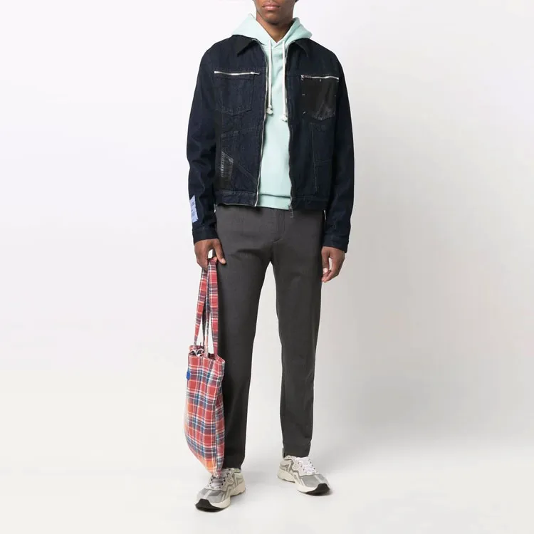 McQ Alexander McQueen Denim Jackets Men Blue-1