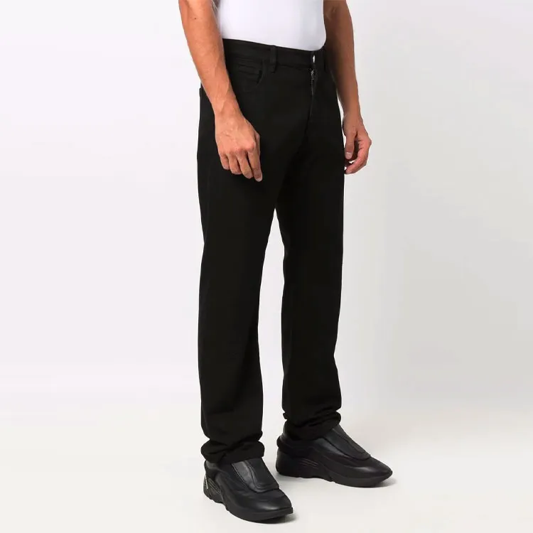 RAF SIMONS Jeans Men Black-2