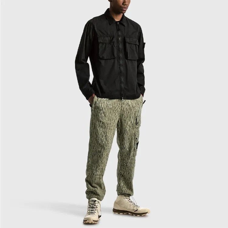 STONE ISLAND Old Effect Over Shirt-2