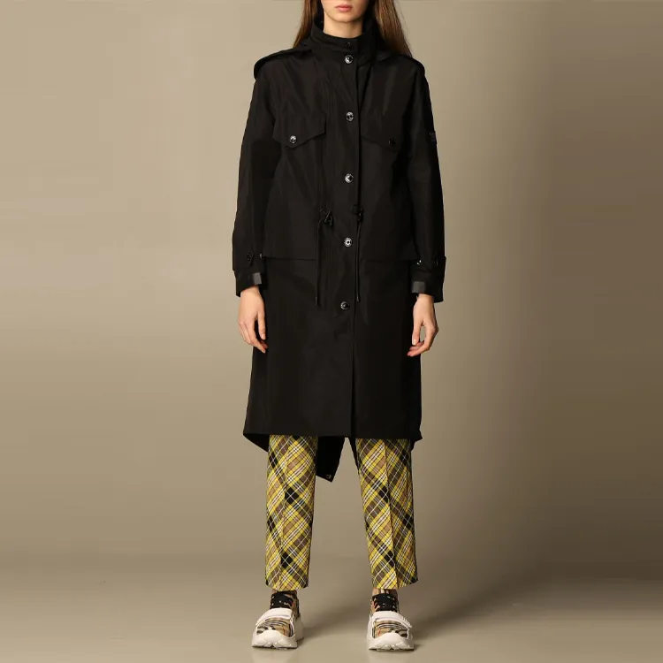 Burberry Coats Women's Black-2