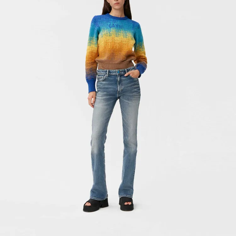 GANNI FW22 Sweater Women's Fall Multicolor-2