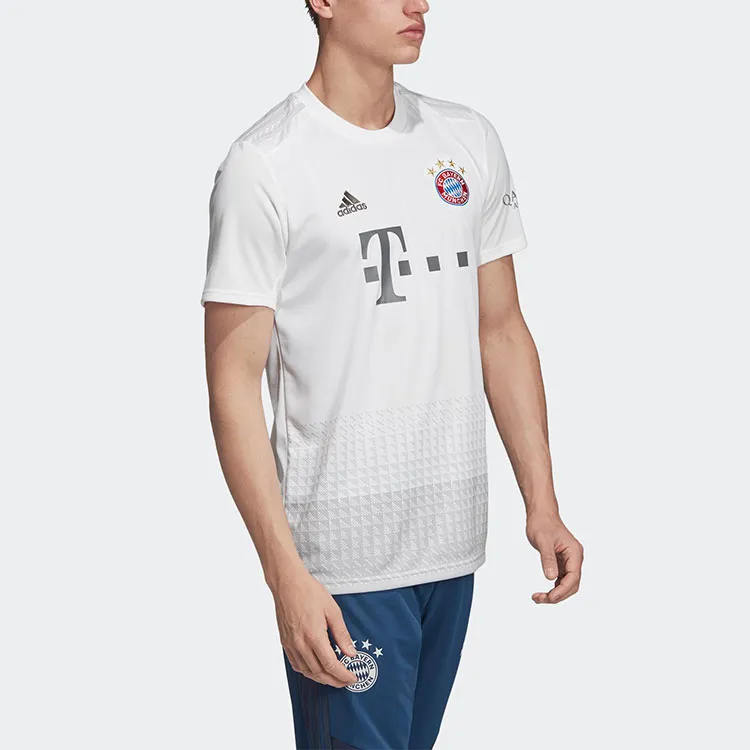 Adidas Bayern Munich Soccer Jerseys Men's White-4