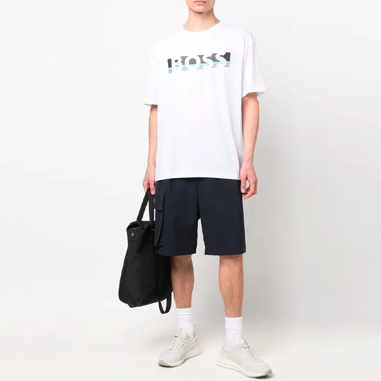 HUGO BOSS T Shirts Men White-2