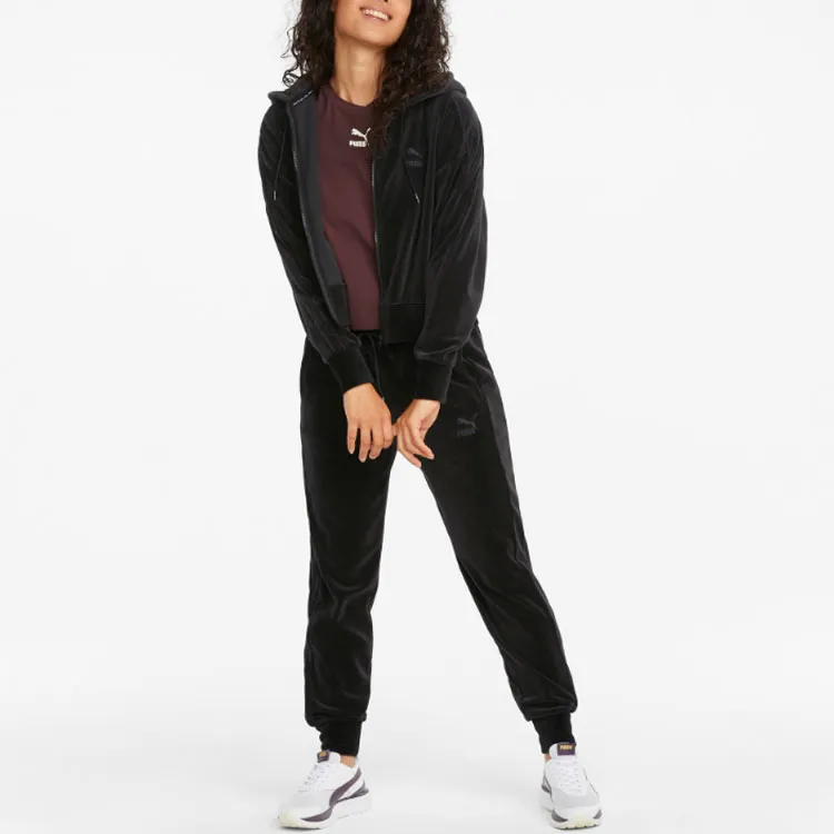 PUMA ICONIC T7 Cropped Coats Women's Black-2