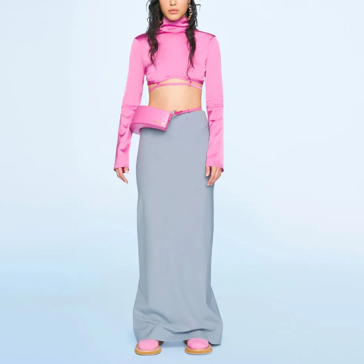 Jacquemus Crop Tops Women's Pink-2