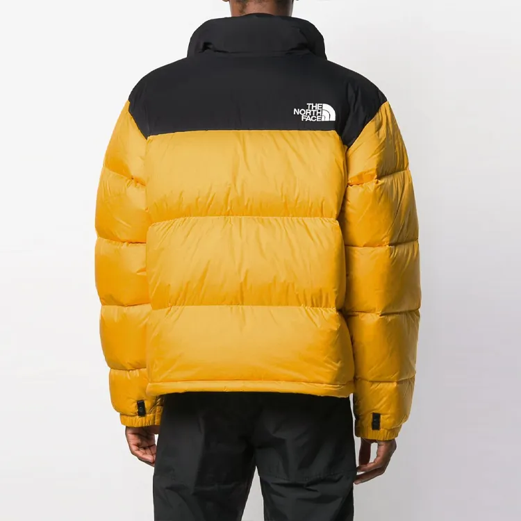 THE NORTH FACE 1996 Collection Men's Retro Nuptse Jacket Down Jacket European Version Winter Unisex Yellow-4