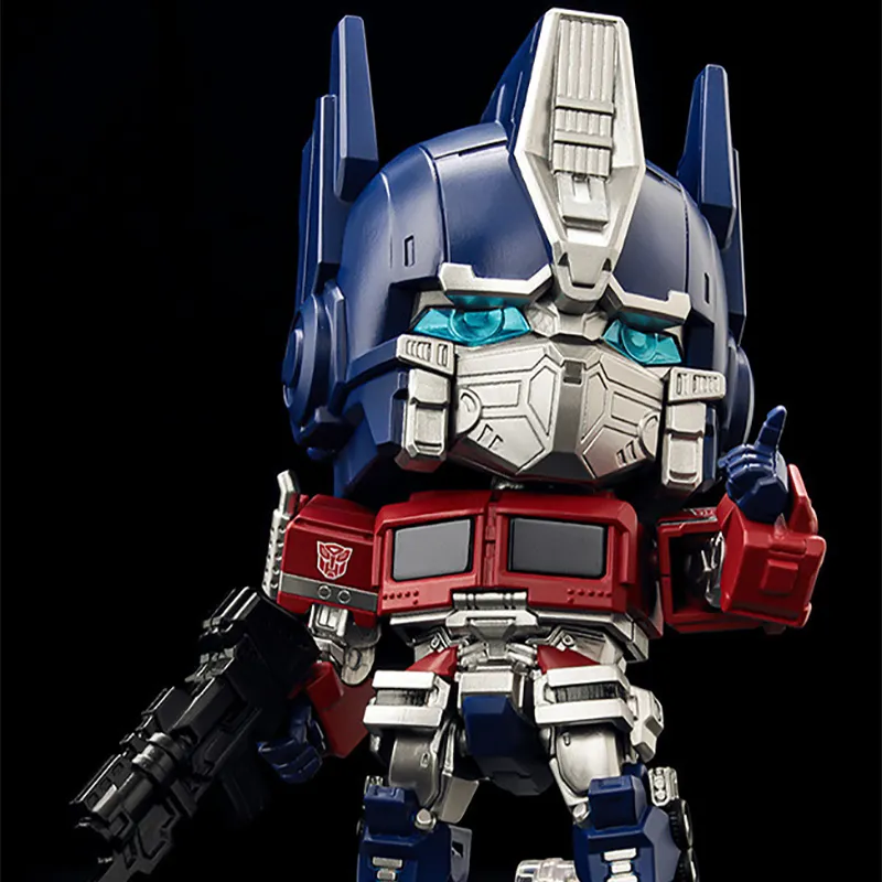 GSC Optimus Prime Qianzhi Training Transformers OVA Includes Base Nendoroid 10cm Chibi Figures-4