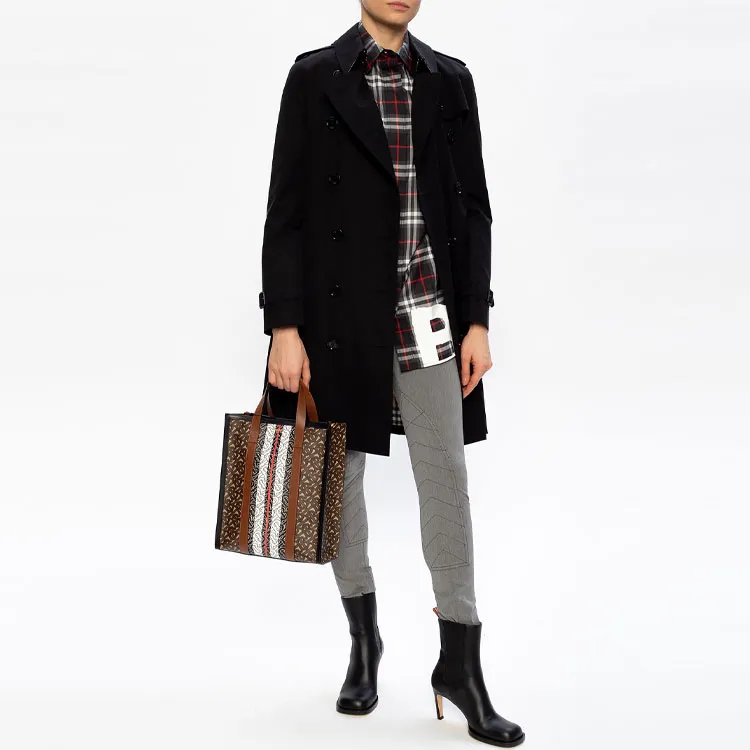 Burberry Shirts Women's Red Plaid-1