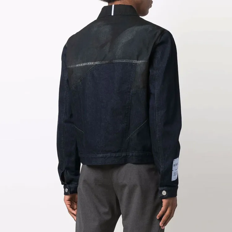 McQ Alexander McQueen Denim Jackets Men Blue-2
