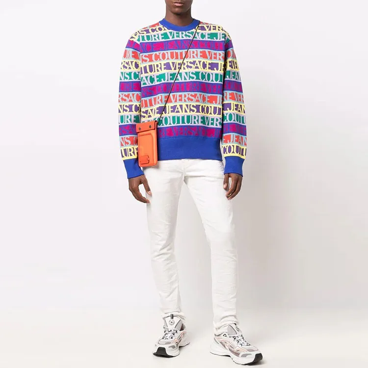 VERSACE JEANS COUTURE FW21 Sweater Men's Blue-1
