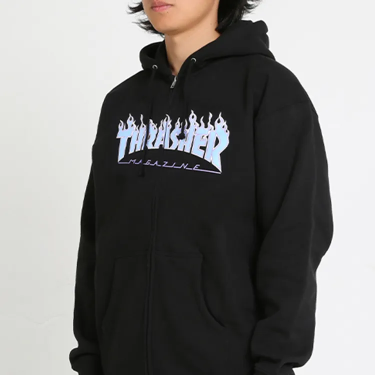 Thrasher Sweatshirts Unisex Black-2
