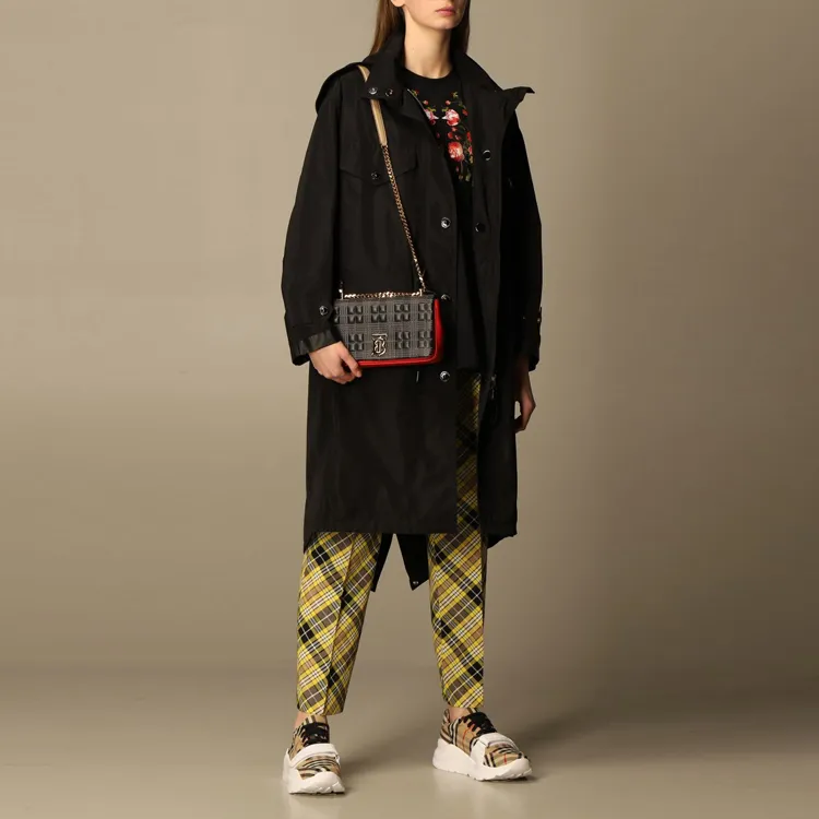 Burberry Coats Women's Black-3