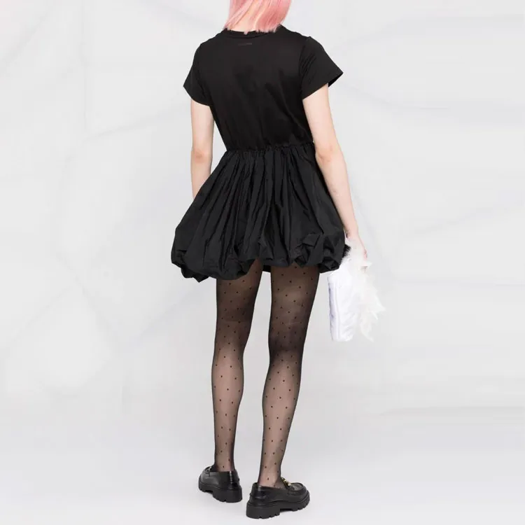 RED VALENTINO Short-Sleeved Dresses Women's Black-2