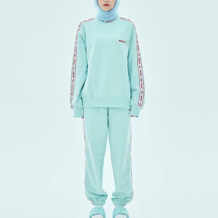 Nerdy Sweatshirts Unisex Mint Green-3