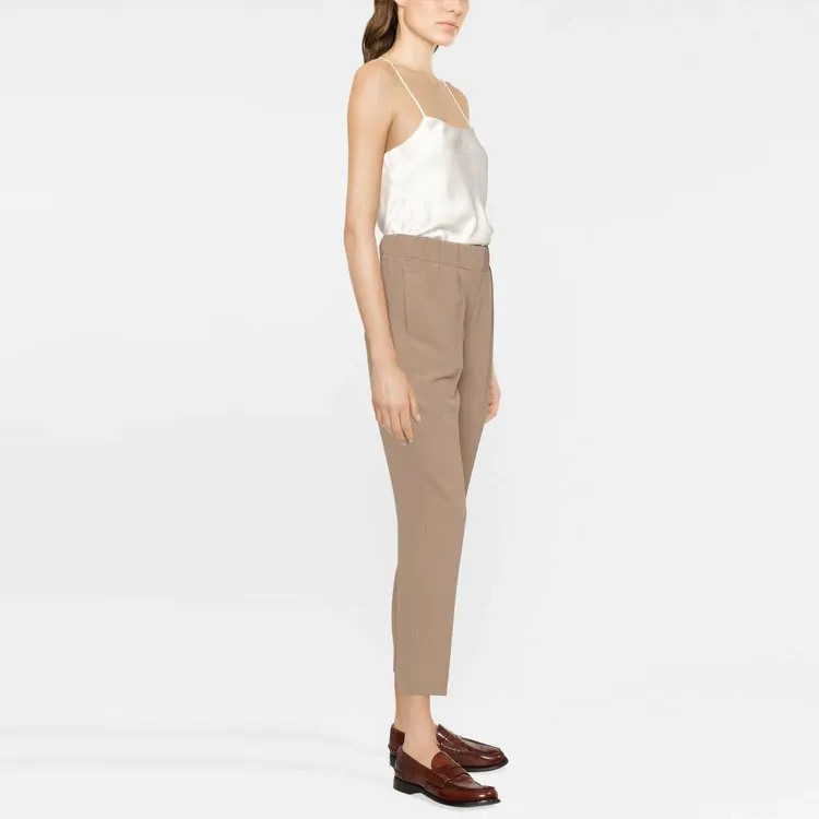 Brunello Cucinelli Casual Pants Women's Brown-3