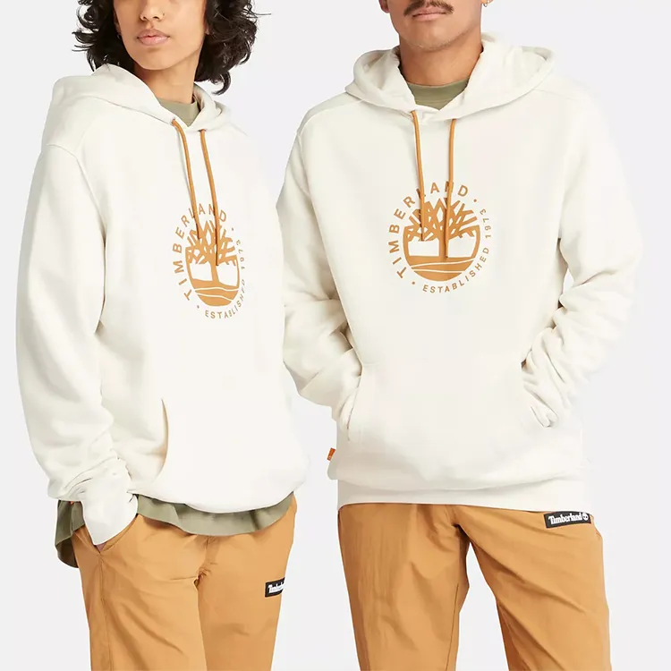 Timberland Sweatshirts Unisex Vintage White-2
