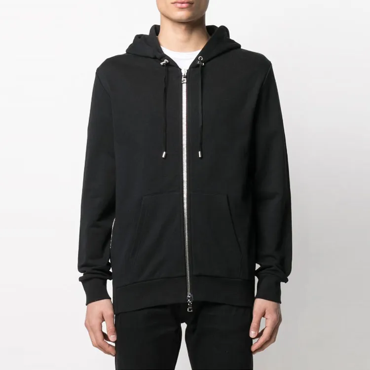 BALMAIN Sweatshirts Men Black-2