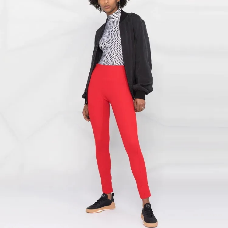 Y 3 Leggings Women's Red-3