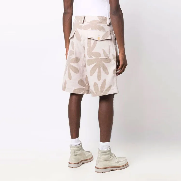 Jacquemus Casual Shorts Men Beige-2