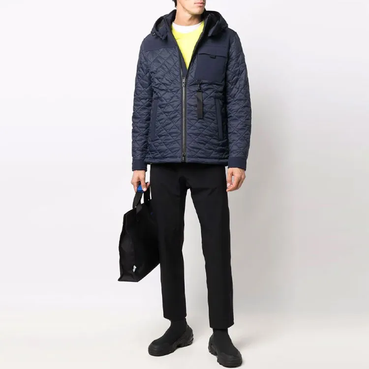 Moose Knuckles Jackets Men Blue-1