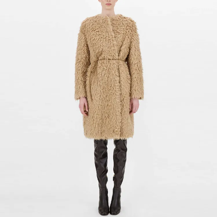 MaxMara Coats Women's Camel-1