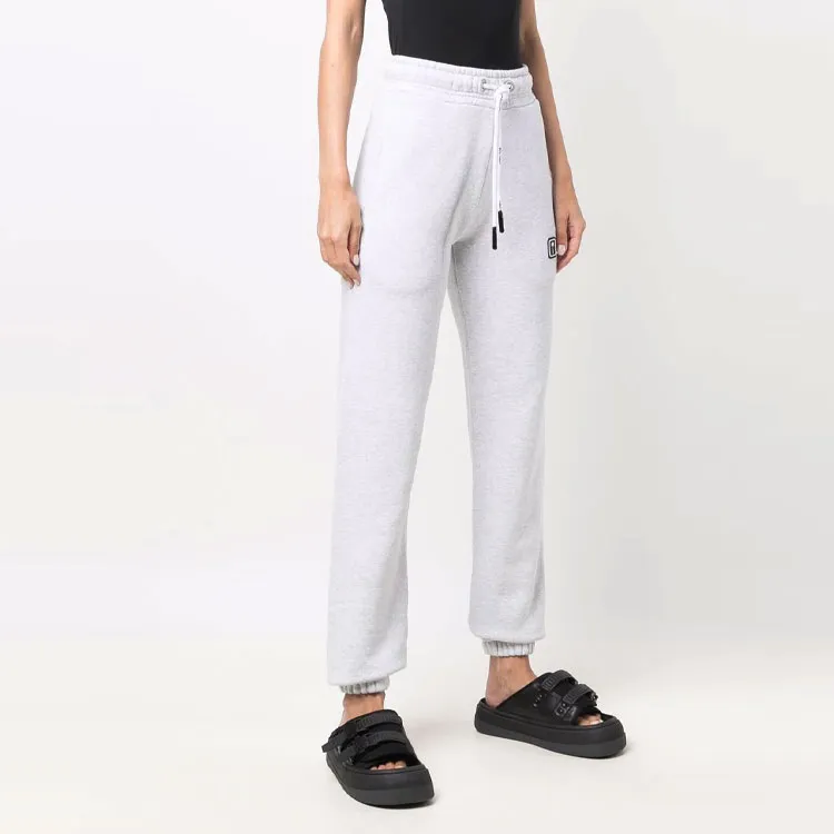 PALM ANGELS Knitted Sweatpants Women's White-2