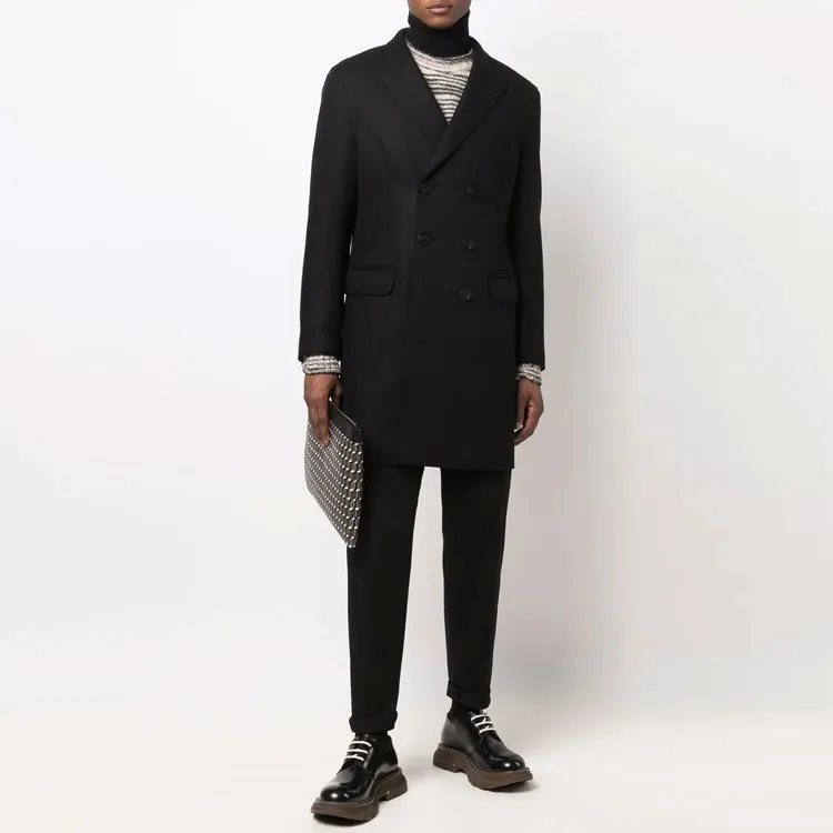 Neil Barrett Coats Men Black-1