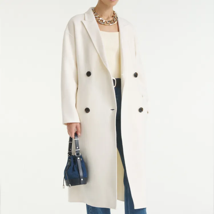 THE KOOPLES Coats Women's White-1