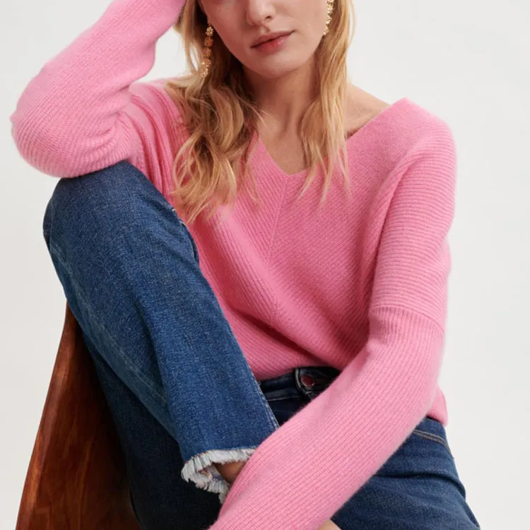Maje Cashmere Sweaters Women's Pink-1