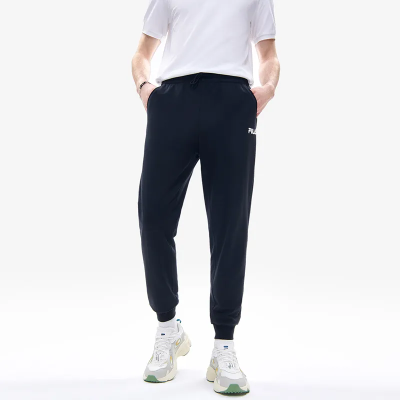 FILA FUSION Knitted Sweatpants Men's Pitch Black-2