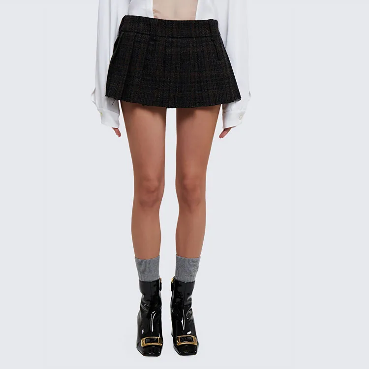 MIU MIU Casual Short Skirts Women's Multicolor-2